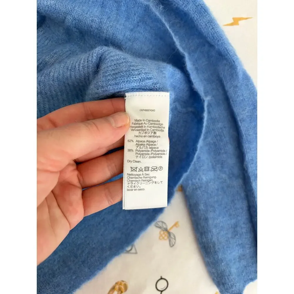 Madewell Alpaca-Blend V-Neck Sweater